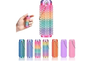 Little Ouchies Fidget Spiky Grippie Stim Keychain for Anxiety Relief Positive Novelty Gifts for Friends Office Workers 3D Pri