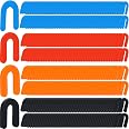 400 Pc U-Shaped Plastic Shims Set For Leveling - 1/16", 1/8", 3/16", 1/4" Thickness, 4 Colors