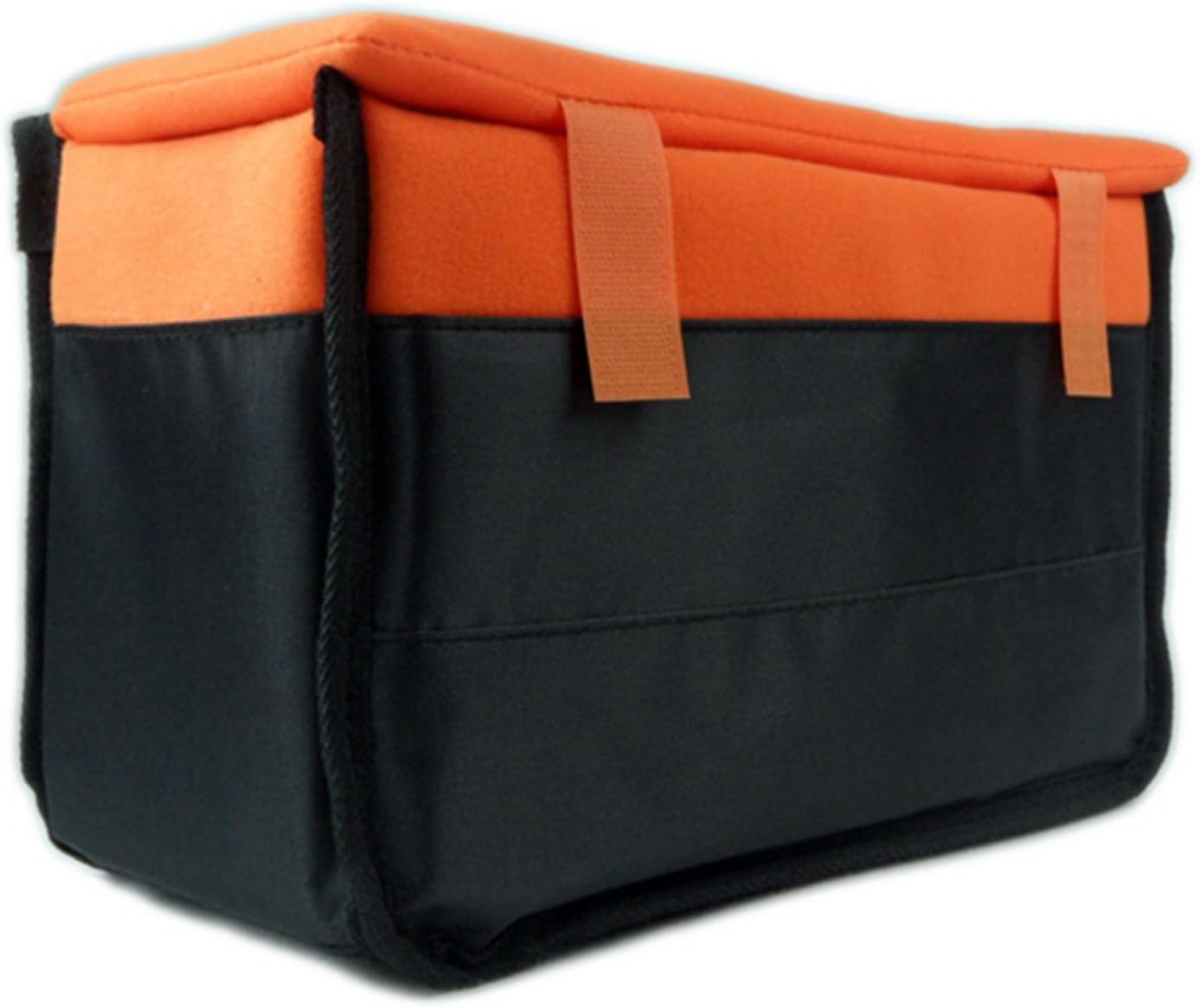 Shockproof Partition Padded Camera Bags SLR DSLR Insert Protection Case for DSLR Camera, Micro-SLR, Dslr Shot Or Flash Light (Orange)