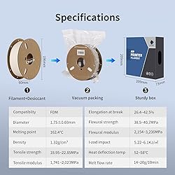 ANYCUBIC Matte PLA Filament 1.75mm, FDM Printer