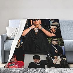 CHOUDHARY Fuerza Band Regida Blanket Cozy Flannel