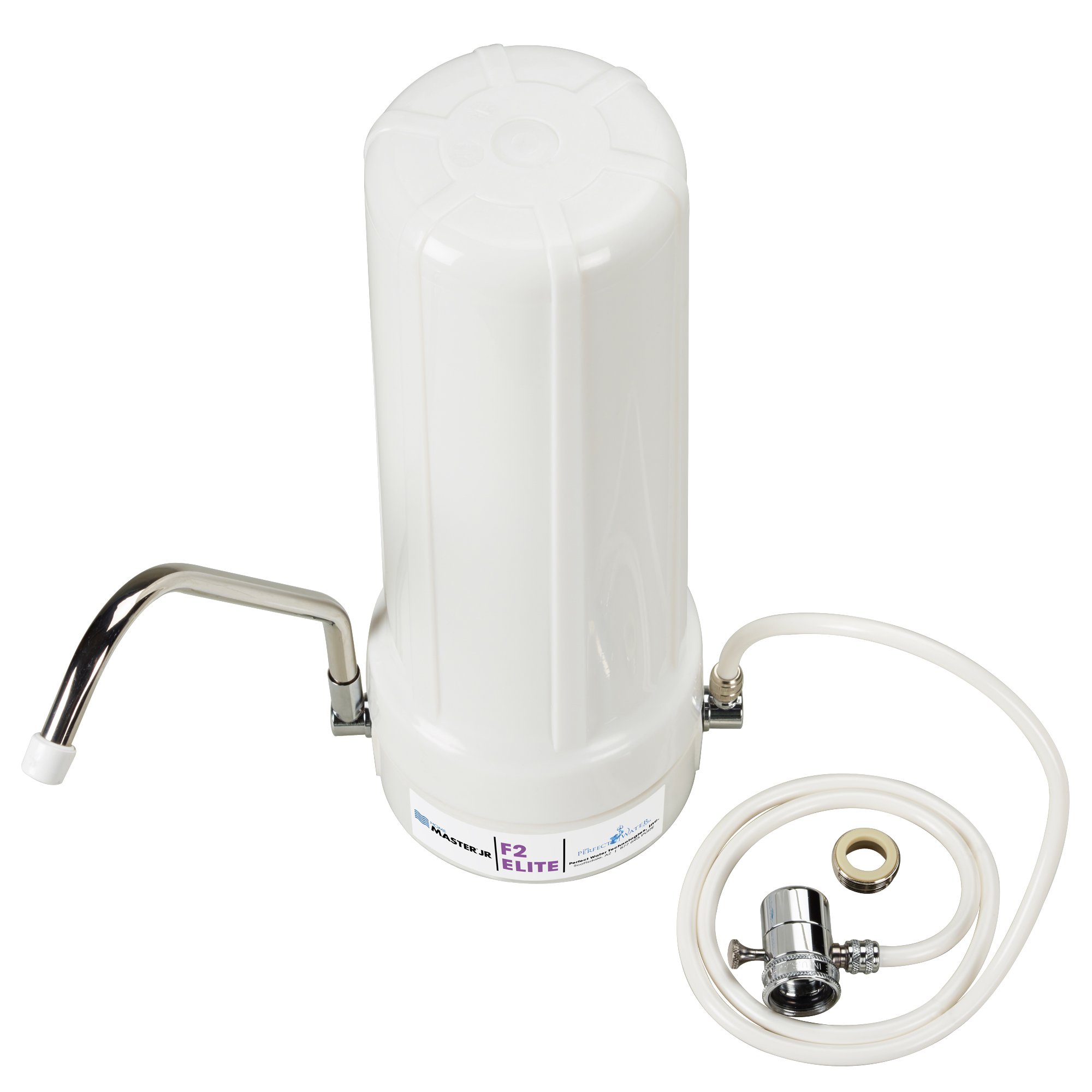 Photo 1 of Home Master TMJRF2E Jr F2 Elite 5-stage Sinktop Water Filter System, 500 gallon replaceable, Filters Fluoride Chloramine Chlorine Chemicals Aluminum Lead Mercury Pesticides and more up to 93%