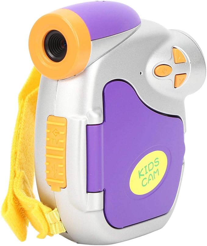 SALALIS Mini Kids Camera5MP HD Children Digital Camerwith 1 5 Inch Color DisplayMultifunction Cartoon Digital Video Camerawith a LanyardKids Gifts