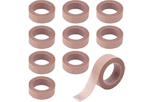 10 Rolls Nose Tape for Rhinoplasty Shaping, Skin Coloured Nose Bandages Self-Adhesive Rhinoplasty Paper Micropore Tape for Se