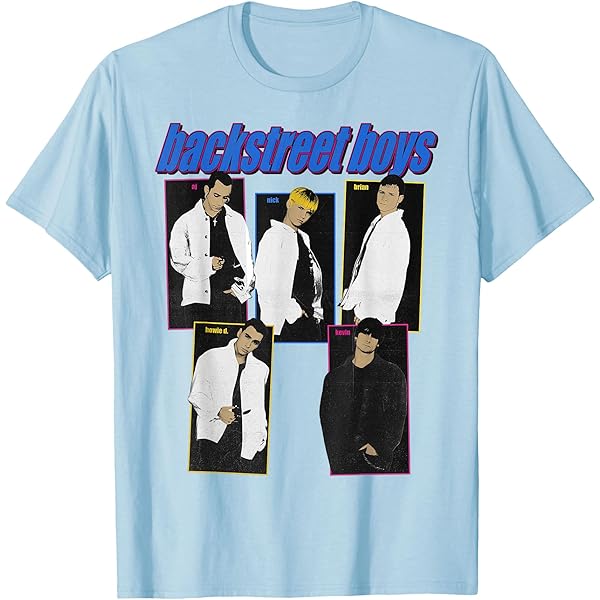 Amazon.com: Backstreet Boys – Throwback In Pink T-Shirt