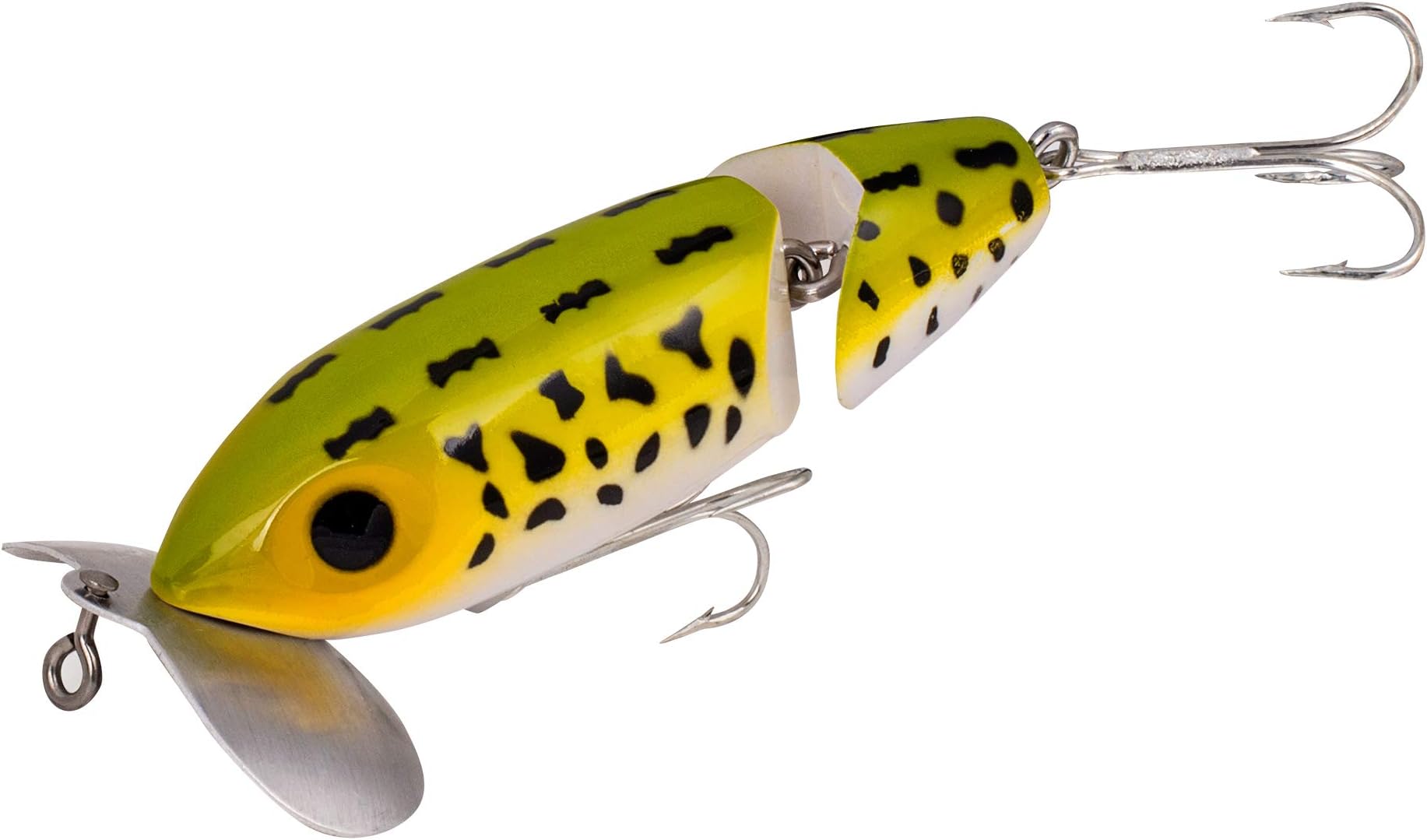 Jitterbug Topwater Bass Fishing Lure - Excellent for Night Fishing