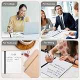 AGM Dry Erase Mini Whiteboard A4 Pink with 3 Pens Eraser Mesh Bag view 7