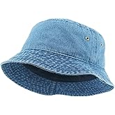 KBETHOS® 100% Cotton Washed Bucket Hat