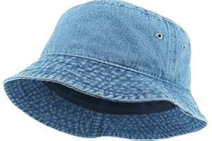 KBETHOS® 100% Cotton Washed Bucket Hat