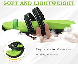 KuaiLu Womens Slides Sandals With Arch Support