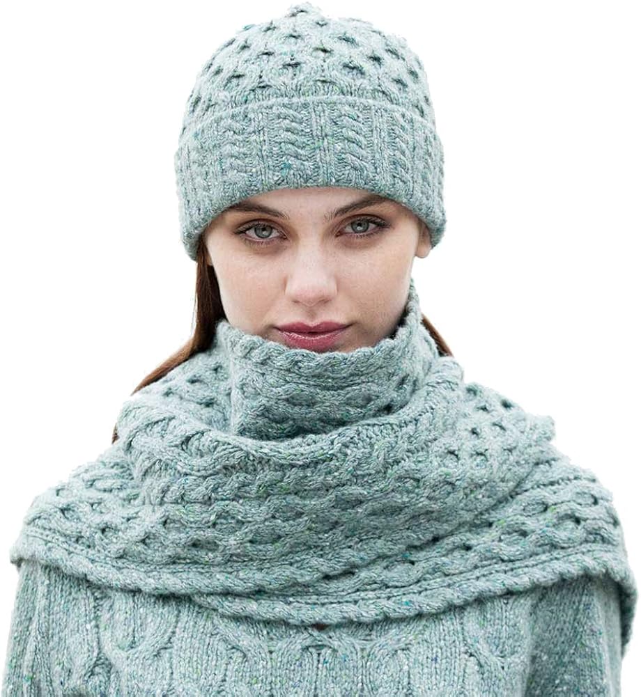 wool scarf hat