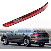 Dasbecan Left Rear Bumper Tail Light Reflector W/Bulbs Compatible with Audi Q7 2016-2022 Driver Side Taillight Assembly Fog Lamp Replace# 4M0945095