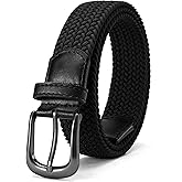 CHAOREN Woven Boys Belt, 1.25" Elastic Braided Kids Belt, Casual for Golf And Baseball