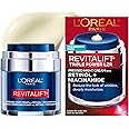 L'Oreal Paris Retinol Pressed Night Cream with Niacinamide, Reduces the Look of Wrinkles & Hydrates Skin, Revitalift Triple P