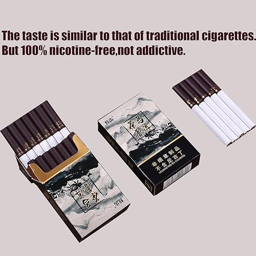 tea leaf cigarettes Tea Herbal Cigarettes - Tobacco and Nicotine Free- 4 Packs 80 Smokes in  Kenya