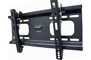 BRATECK Ultra-Slim Black Adjustable Tilt/Tilting Wall Mount Bracket for Samsung LN-32B360C5D (LN32B360C5D) 32" inch LC