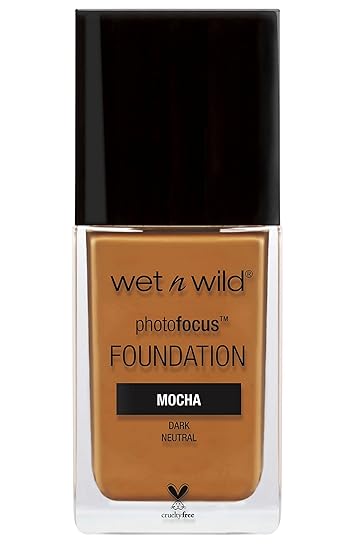 Wet 'n Wild Photo Focus Foundation, Mocha Moka, 30ml