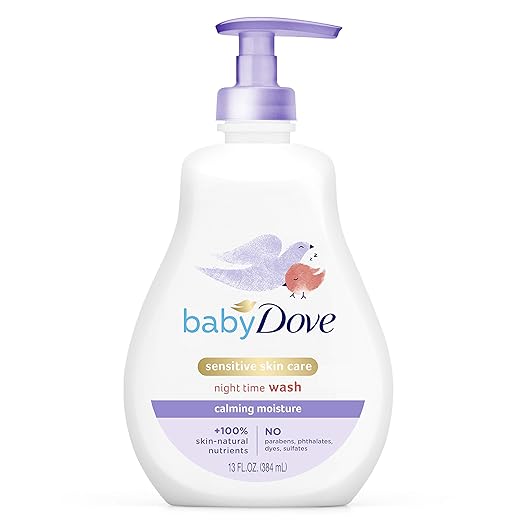 white dove baby wash