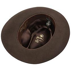 Borsalino Broadbrimmed Bogart Hat Women/Men Brown 7