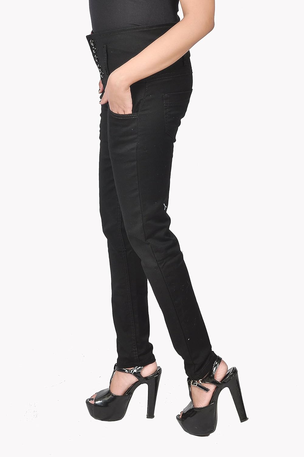 broadstar women's slim fit jeans