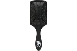 Wet Brush Paddle Detangler Hair Brush, Black Frost - Ultra-Soft IntelliFlex Detangling Bristles with AquaVent Design - Spread Hair Treatments Evenly - Glides Through Tangles For All Hair Types