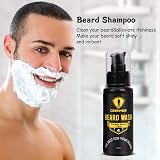 Ceenwes 10 in 1 Beard Grooming Kit for Men with Oil Balm Brush Comb Scissors view 5
