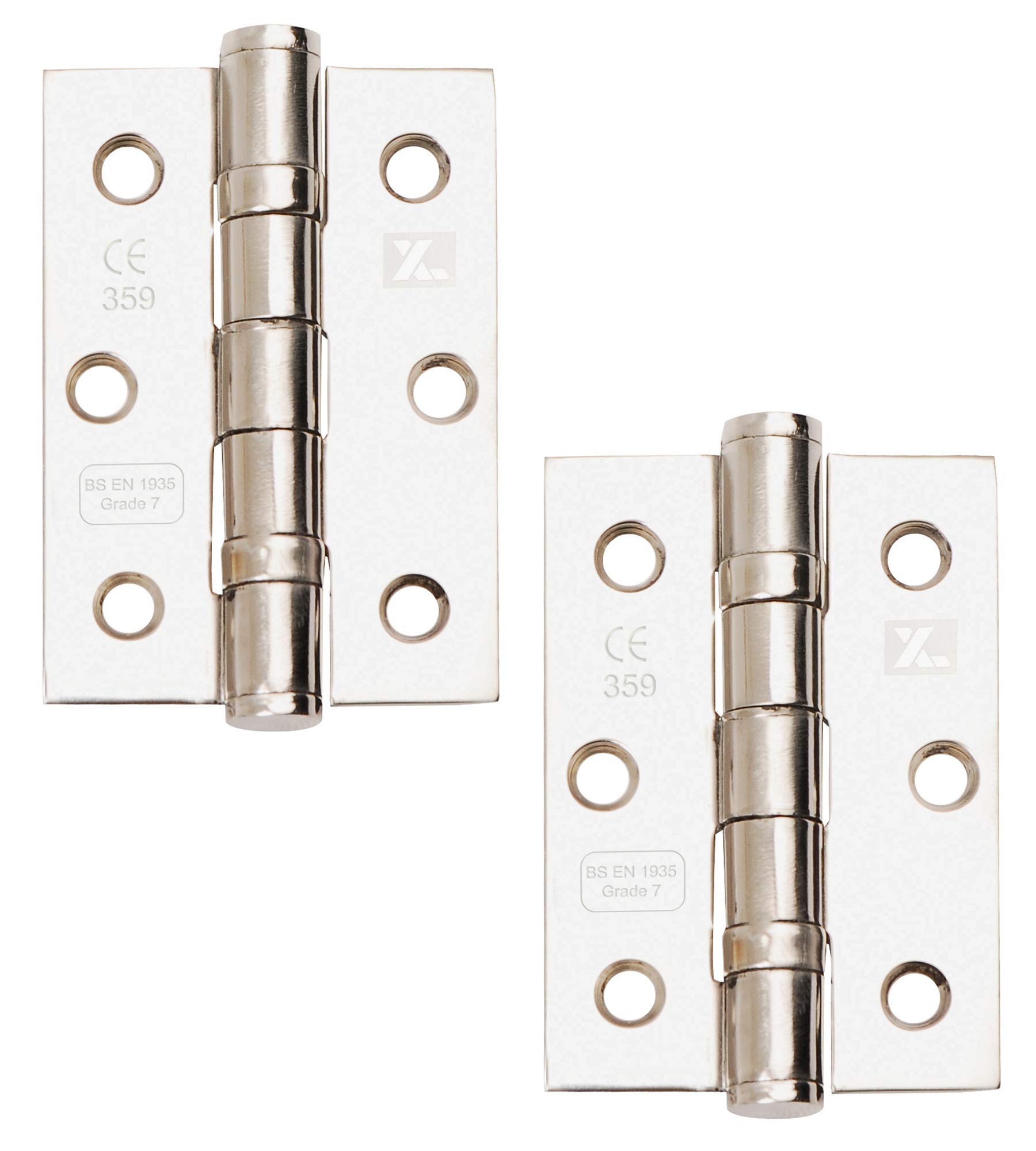 Excel XL962 Pair of 3" Grade 7 Door Hinges