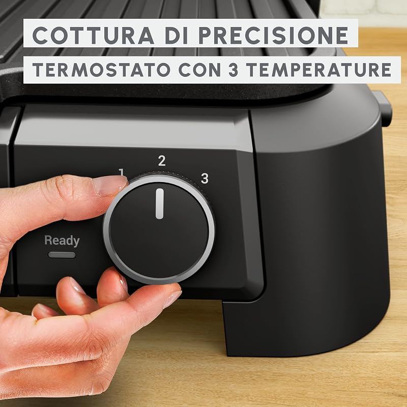 SuperGrill 3 in 1, Griglia, Barbecue e Forno, GI510D