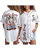 Betty Boop Women's Baseball Jersey - Vintage