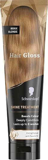Schwarzkopf Hair Gloss Beige Blonde 150ml Shine Treatment view 1
