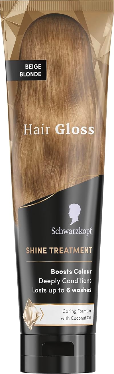 Schwarzkopf Hair Gloss Beige Blonde 150ml Shine Treatment