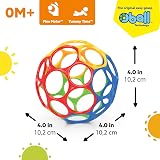 Bright Starts Oball Easy Grasp Classic Ball Infant Toy BPA-Free Newborn 4 Inch view 3