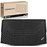 YHTAUTO Cargo Mat Compatible with Ford Expedition Max & Lincoln Navigator L Models 2018-2024, TPE All Weather Car Mat Waterproof Anti-Slip Odorless, Cargo Mat Trunk Mat