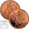 Chief Red Horse Battle of Little Bighorn Commemorative - 1 oz .999 Pure Copper Round Bullion Coin in Capsule - COA by Heavenly Metals