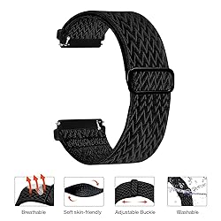 4 Pack Stretchy Bands Compatible with Fitbit