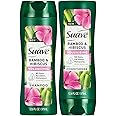 Suave Shampoo and Conditioner Set, Bamboo & Hibiscus – Volumizing Hair Products for Flat, Fine Hair, 12.6 Oz Ea