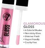 W7 Glamorous Gloss Lip Gloss Paparazzi Pink Non-Sticky Vegan Friendly view 3