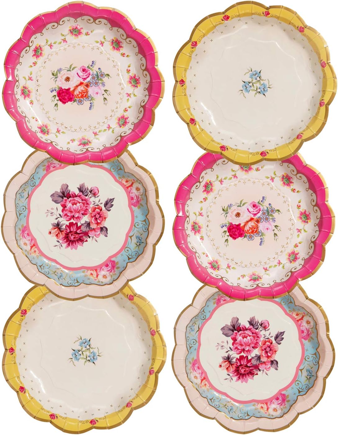 Vintage Baby Shower Paper Plates