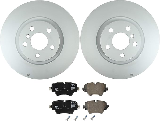 Genuine Front Brake Kit Vented Disc Rotors 330mm & Pads For