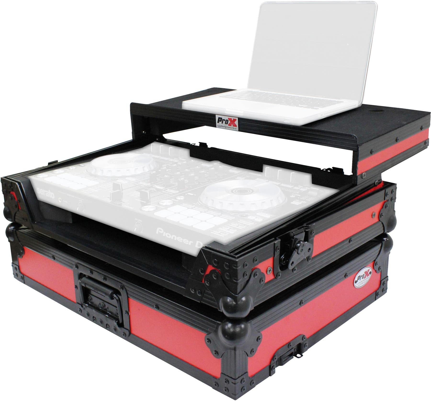 ProX Live Performance Gear XS-DDJSR2LTRB LED ATA