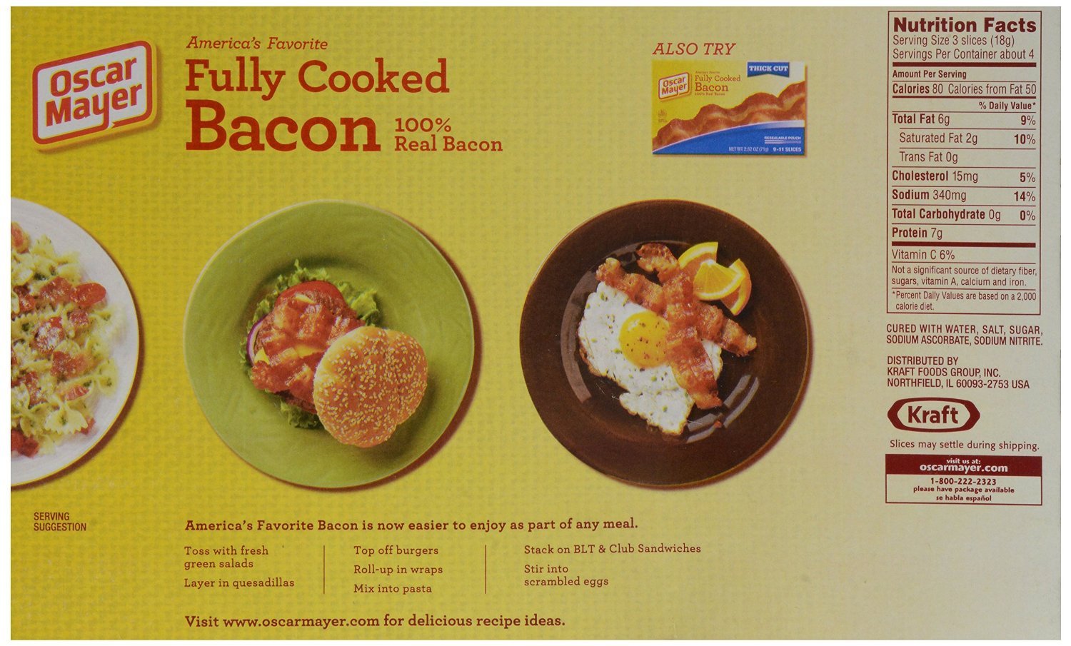 Hormel Black Label Fully Cooked Bacon (72 Slices)- Buy Online ...