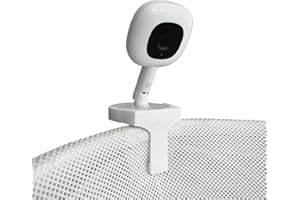 MarinBuilt Baby Monitor Mount for Nanit and SNOO Bassinet, White