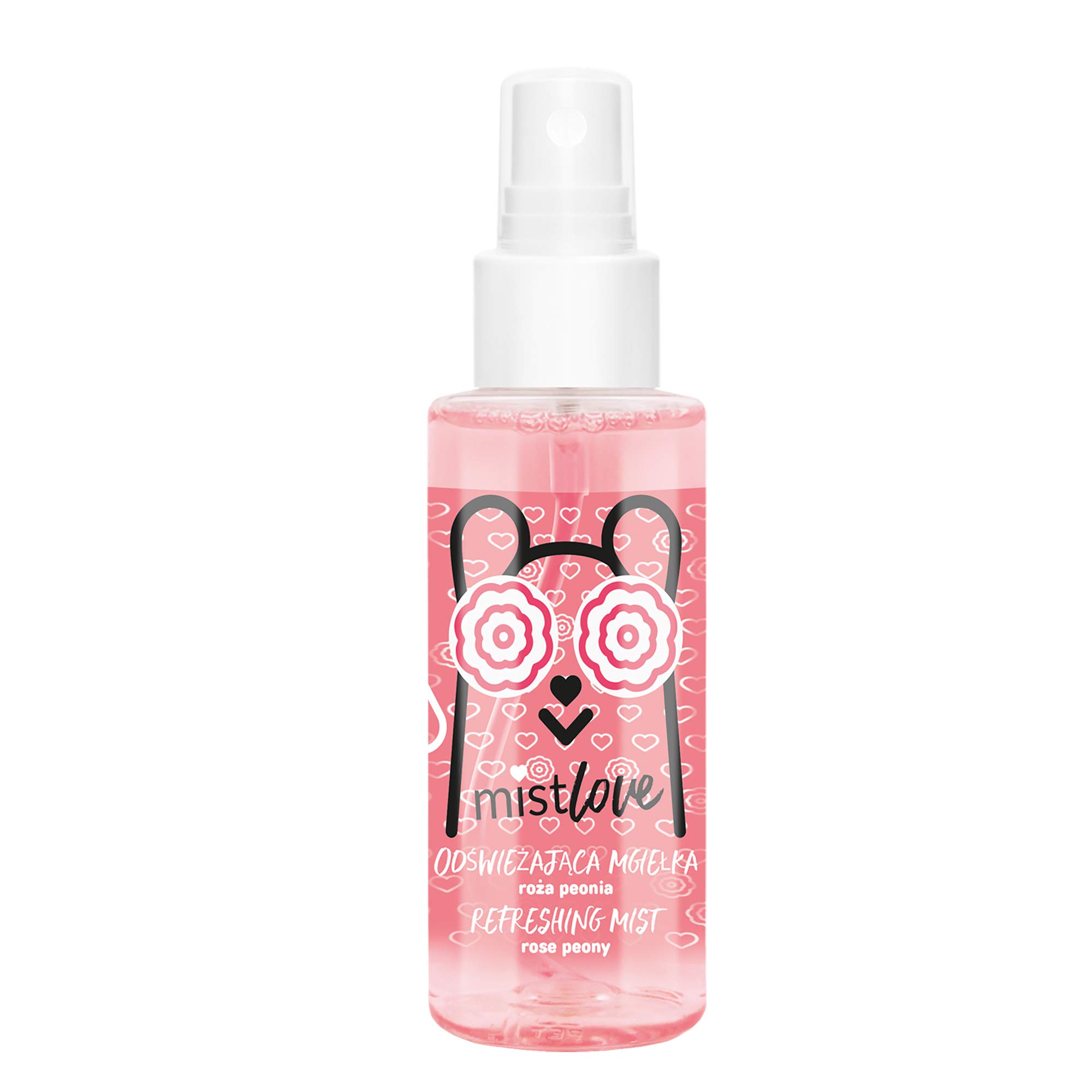 FLOSLEK Refreshing Face Mist Rose Peony | 95ml | Hydro Boost Express Hydrating Spray | Contains Rose Water | Moisture Bomb for Dry & Sensitive Skin | Cruelty-Free & Vegan
