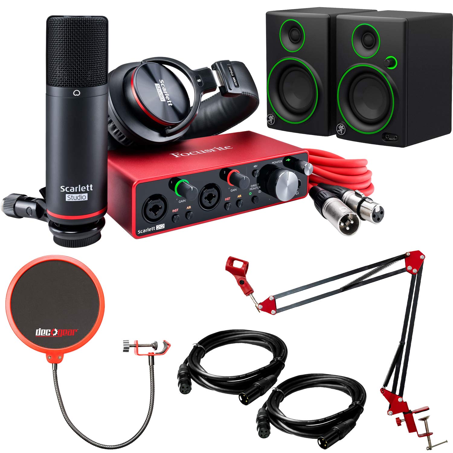 focusrite studio monitors