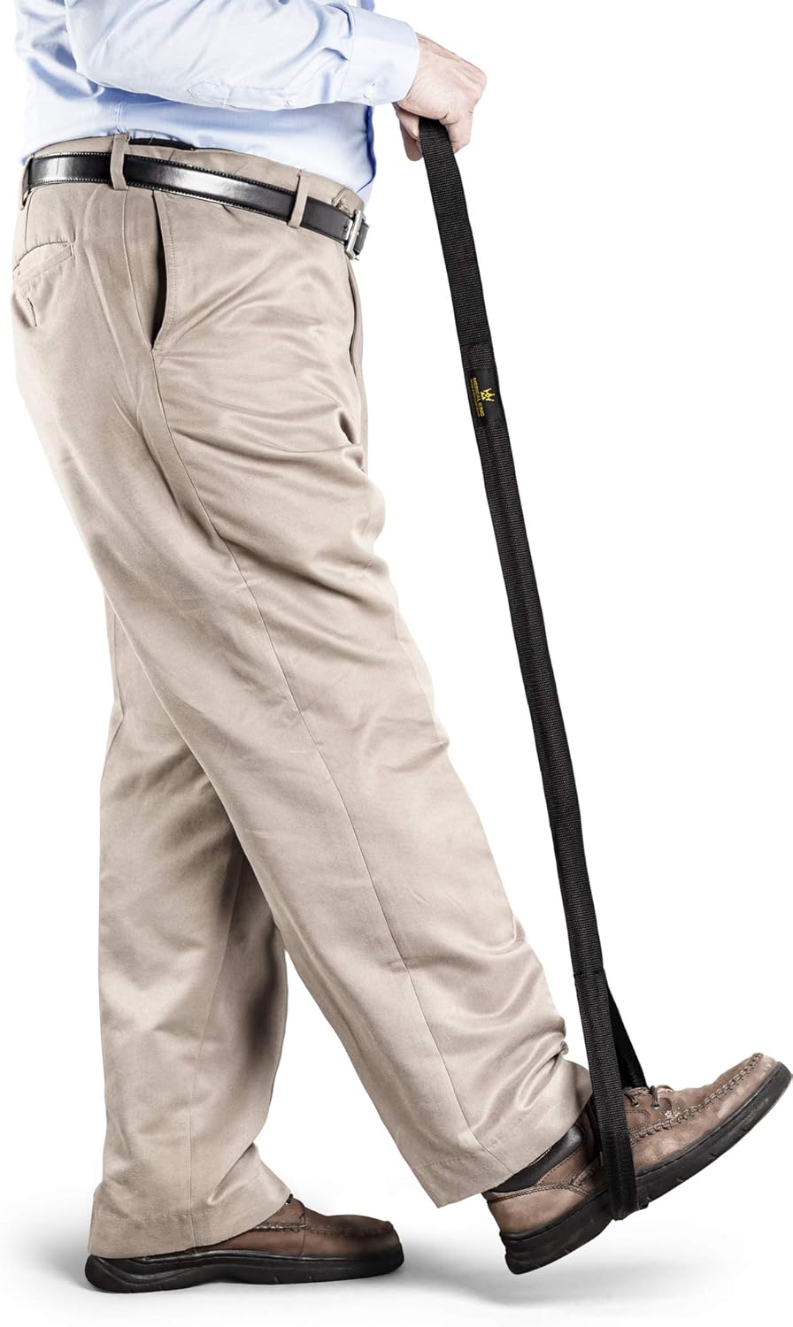 Leg Lifter 2 PACK - Leg lifts Easy And Safe With Rigid Leg lifter - Aluminum Rod For Strong Support - Leg Lifter Strap 40"- Leg Lifter For Bed, Wheelchair, Car - Foot Lifter Has Hand Strap & Foot Loop: Health & Personal Care