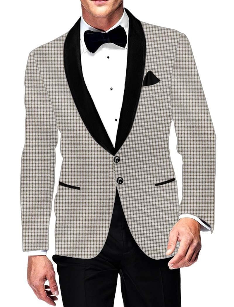 mens off white blazer