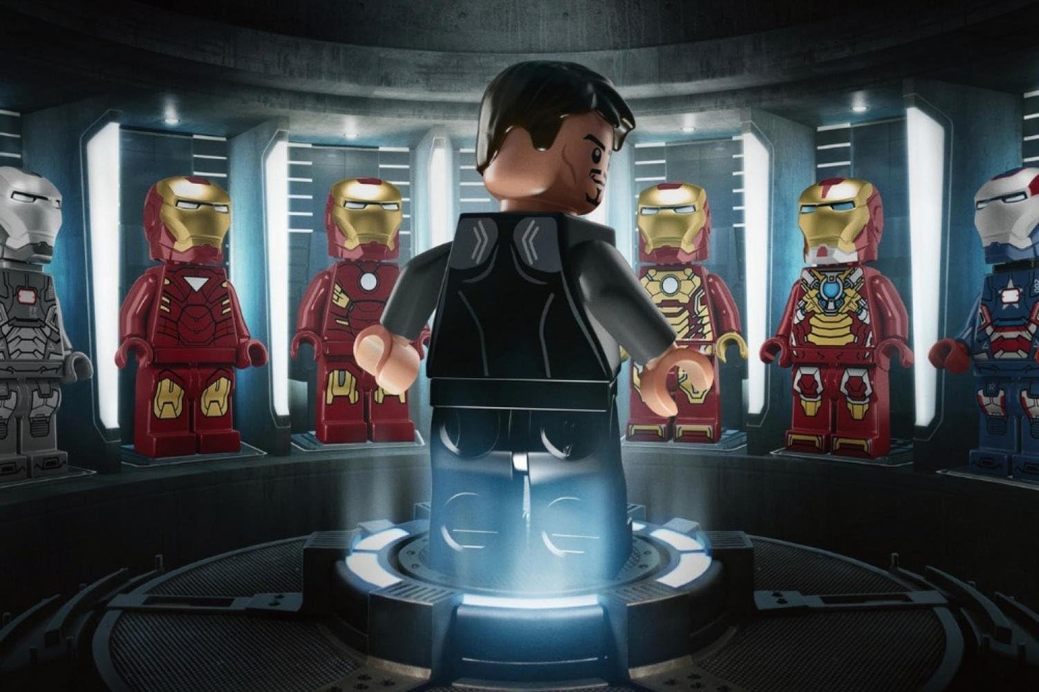 Poster Gallery Lego Iron man 3 Marvel super heroes Poster-871 WALL Decor Custom ART PRINT Wallpaper unframed size (inch):12x19