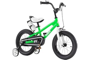 RoyalBaby Kids Bike EZ Freestyle Training Free Balance to Pedal Easy Learning Bicycle, 12-18 Inch for Toddlers to Big Kids