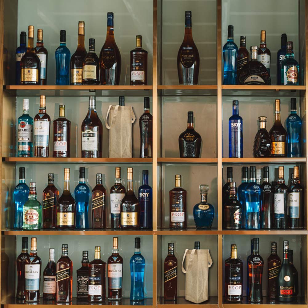 Download Large Brown 6pcs Hessian Wine Bottle Bags With Handle For Wedding Birthday Party Festival Gift Favors Shintop Burlap Wine Bags Home Garden Store Shopping Bags Baskets Myprojectinstitute Net