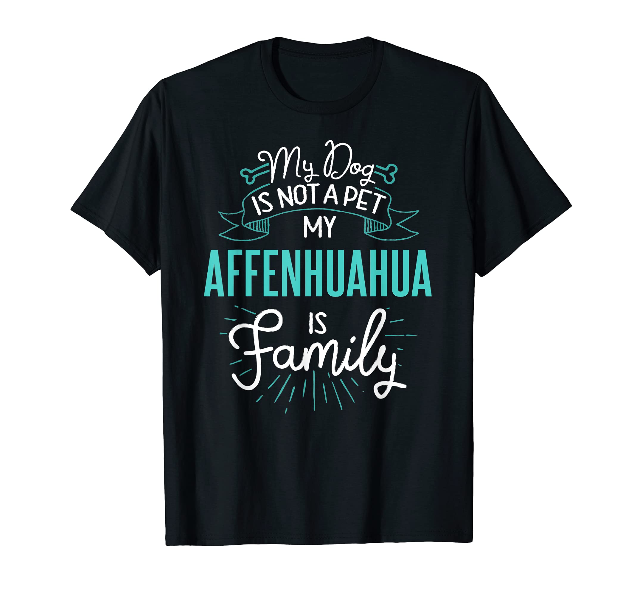 Cute Affenhuahua Design Family Dog Giftn T-Shirt
